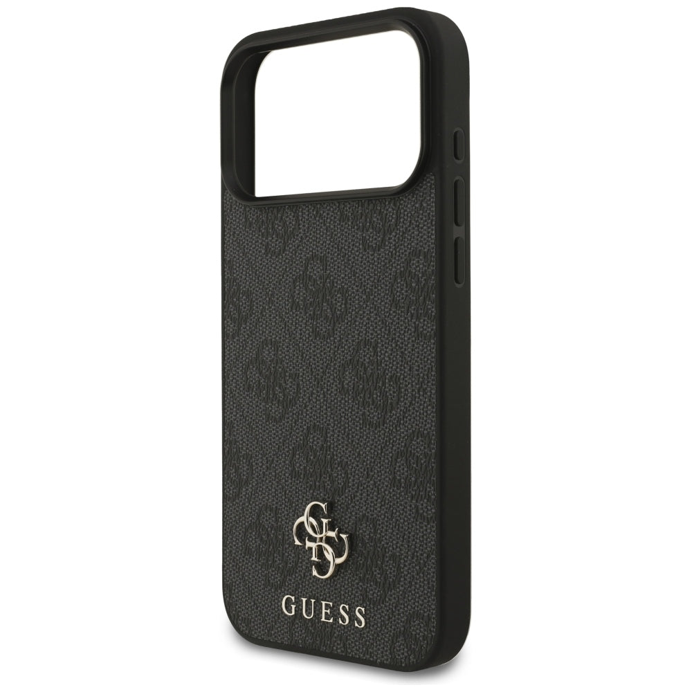 MagSafe Case for Apple iPhone 18 Pro Max / 17 Pro Max, Guess, 4G Small and Classic, Black