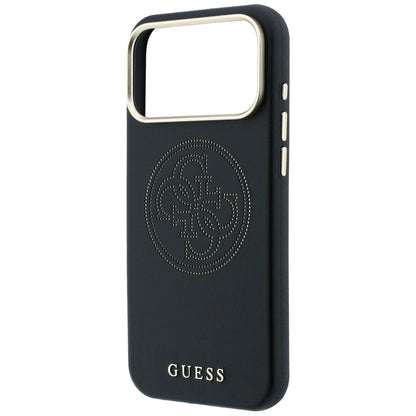 MagSafe Case for Apple iPhone 18 Pro Max / 17 Pro Max, Guess, Perforated 4G, Black