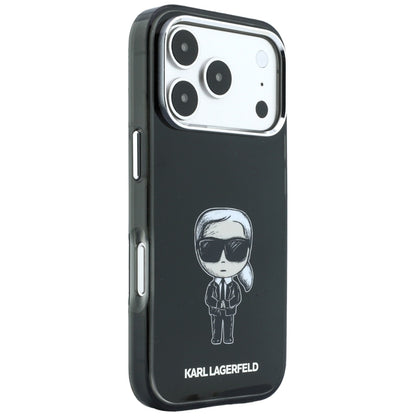 MagSafe Case for Apple iPhone 18 Pro Max / 17 Pro Max, Karl Lagerfeld, HC IML Ikonik Sketch Print, Black