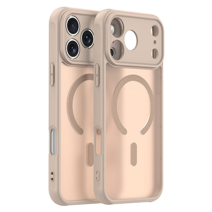 MagSafe Case for Apple iPhone 18 Pro Max / 17 Pro Max, Techsuit, HaloFrost II, Gold