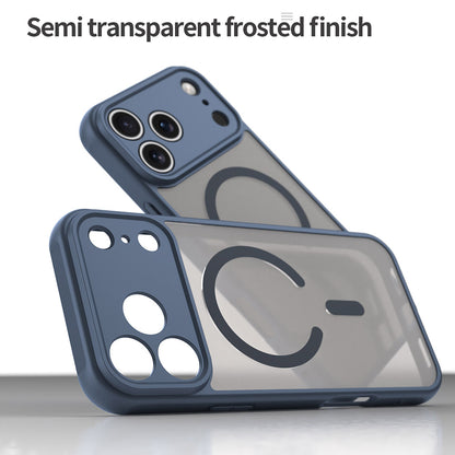 MagSafe Case for Apple iPhone 18 Pro Max / 17 Pro Max, Techsuit, HaloFrost II, Navy Blue