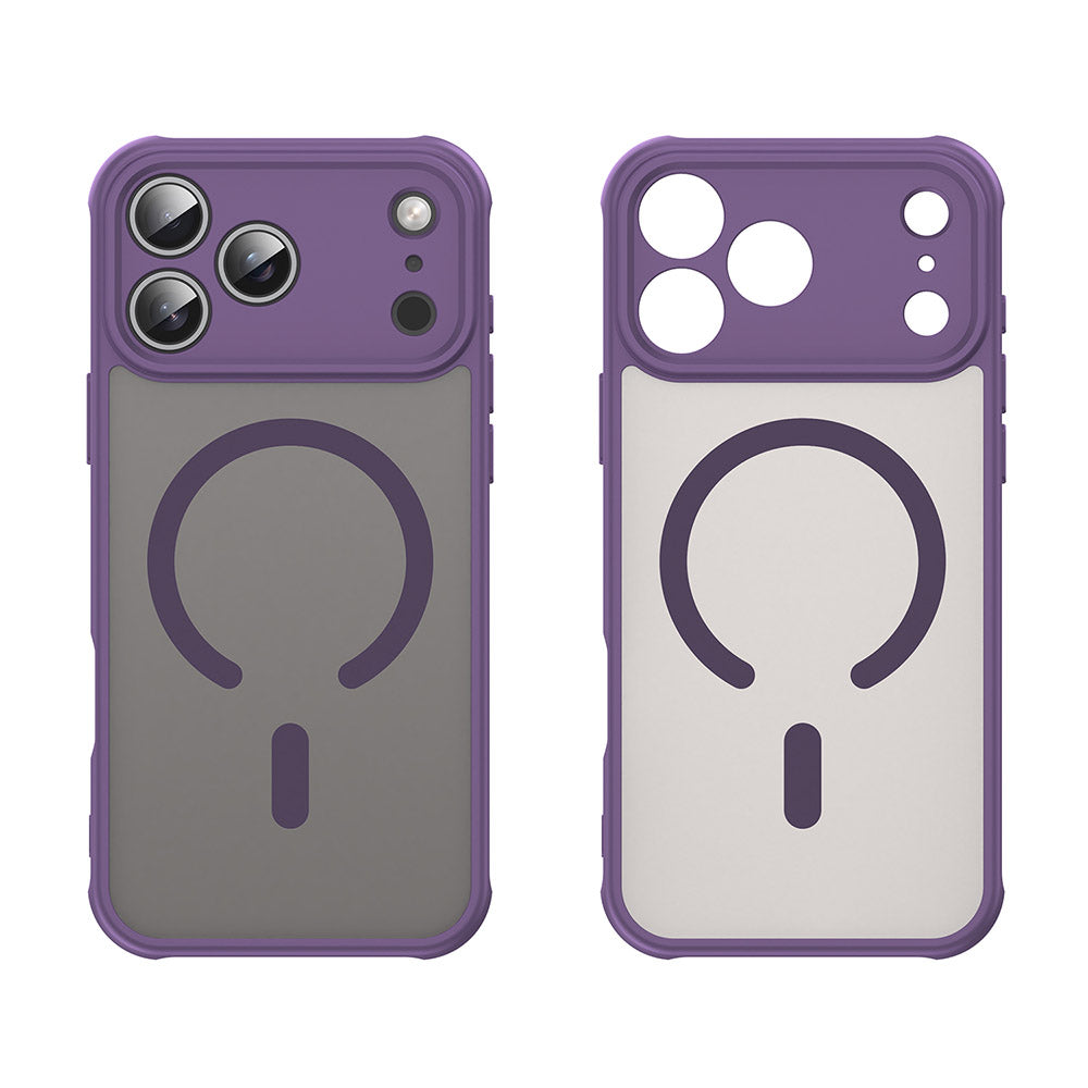 MagSafe Case for Apple iPhone 18 Pro Max / 17 Pro Max, Techsuit, HaloFrost II, Purple