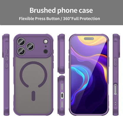 MagSafe Case for Apple iPhone 18 Pro Max / 17 Pro Max, Techsuit, HaloFrost II, Purple