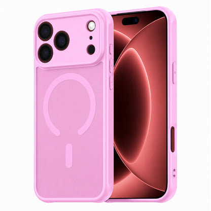 MagSafe Case for Apple iPhone 18 Pro Max / 17 Pro Max, Techsuit, HaloFrost II, Pink