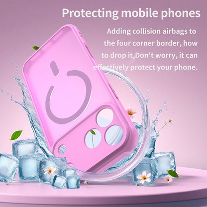 MagSafe Case for Apple iPhone 18 Pro Max / 17 Pro Max, Techsuit, HaloFrost II, Pink