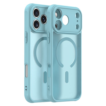MagSafe Case for Apple iPhone 18 Pro Max / 17 Pro Max, Techsuit, HaloFrost II, Light Green