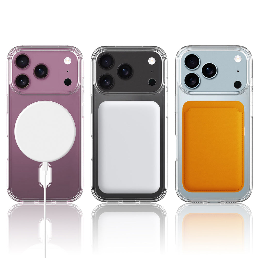 MagSafe Case for Apple iPhone 18 Pro Max / 17 Pro Max, Techsuit, Pro, Transparent