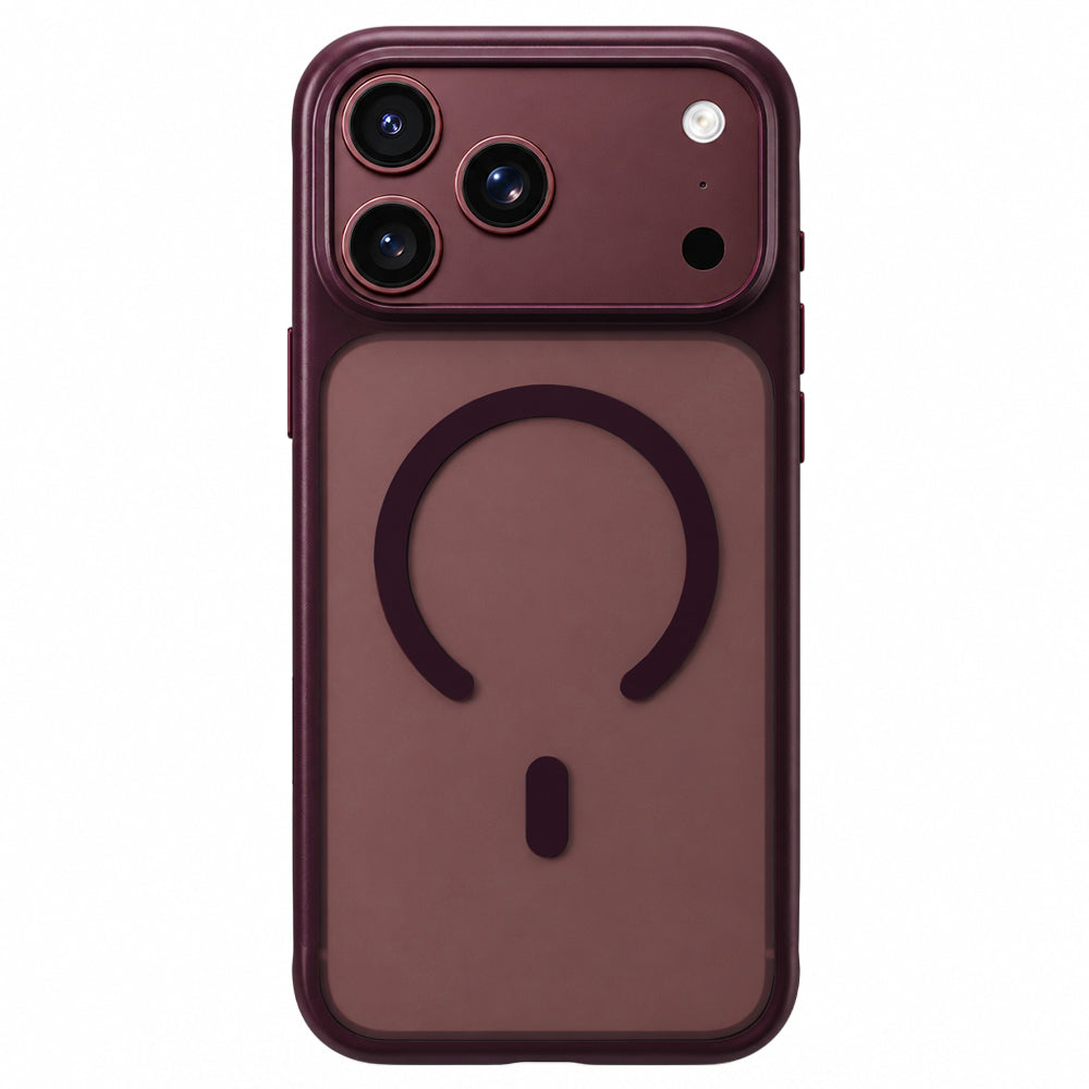 MagSafe Case for Apple iPhone 18 Pro Max, Blueo, APE Anti-Drop, Burgundy