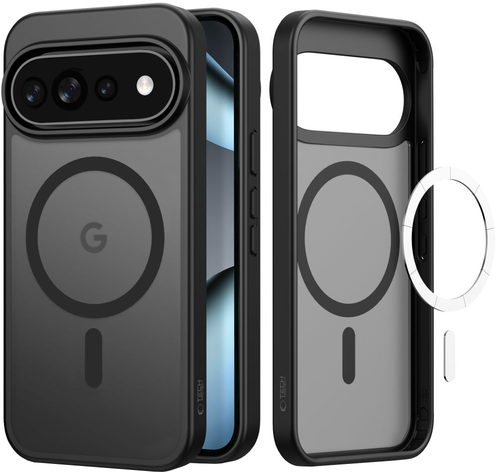 MagSafe Case for Google Pixel 11 Pro XL / 10 Pro XL / 9 Pro XL, Tech-Protect, Magmat, Matte Black