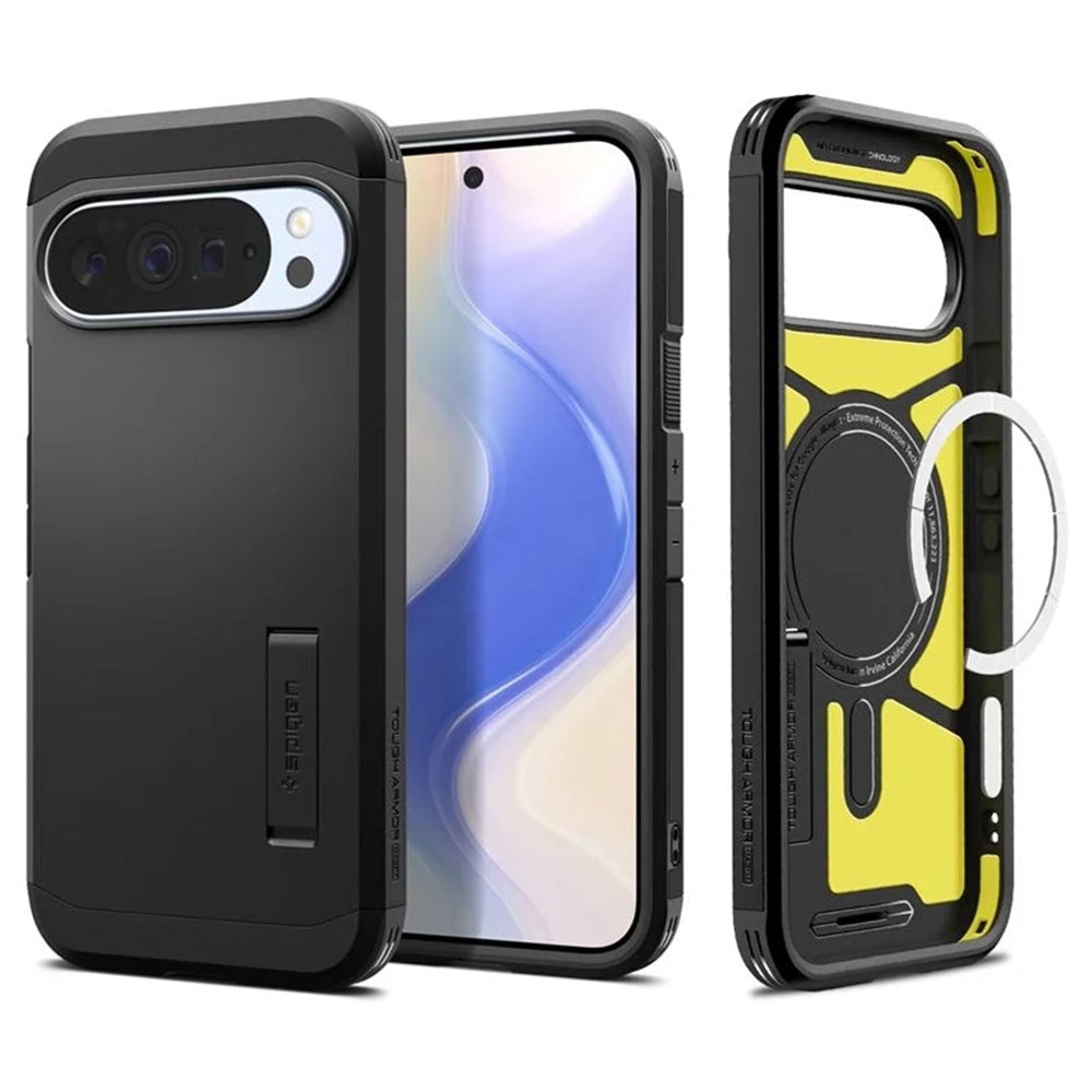 MagSafe Case for Google Pixel 10 Pro XL, Spigen, Tough Armor, Black ACS09728