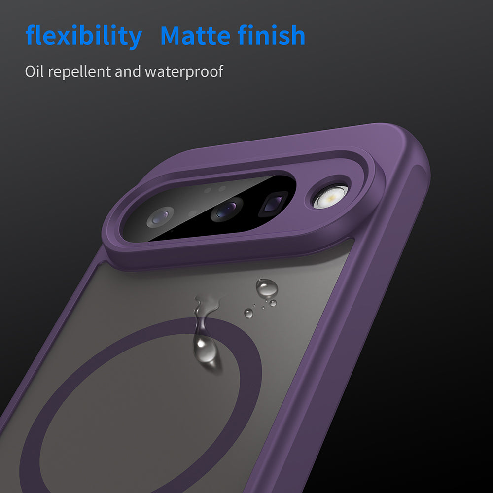 MagSafe Case for Google Pixel 10, Techsuit, HaloFrost II, Purple