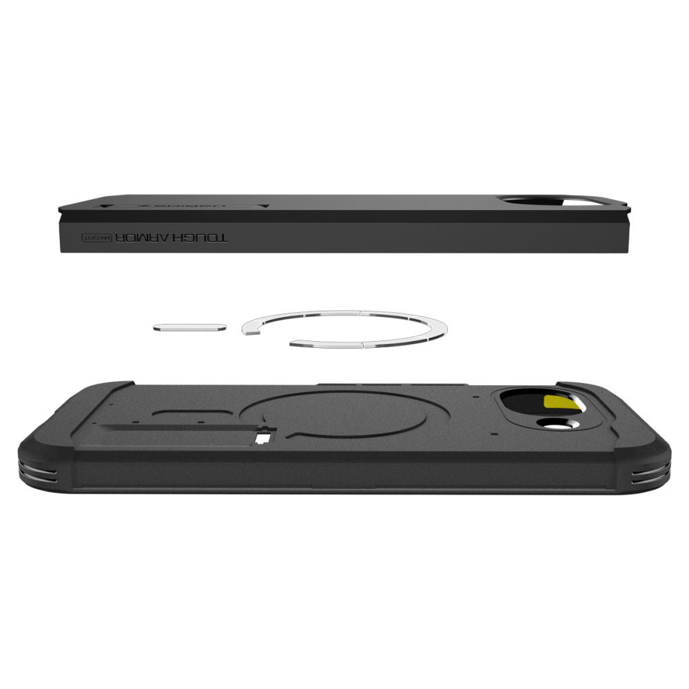 MagSafe Case for Google Pixel 10a, Spigen, Tough Armor, Black ACS11280