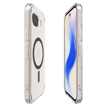 MagSafe Case for Google Pixel 10a, Spigen, Ultra Hybrid, Transparent Gray ACS11277