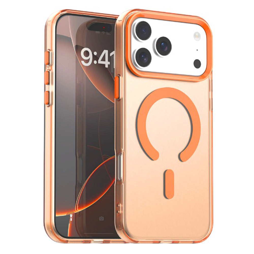 MagSafe Case for Google Pixel 10a, Techsuit, CandyCase, Orange