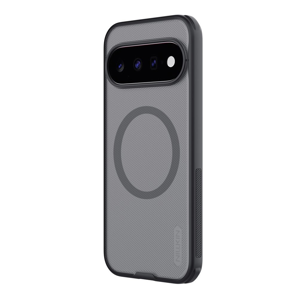 MagSafe Case for Google Pixel 11, Nillkin Super Shield Pro, Satin Black Transparent