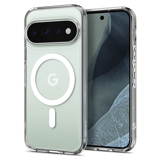 MagSafe Case for Google Pixel 11 Pro, Spigen, Ultra Hybrid, White Transparent ACS11431