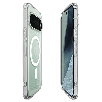 MagSafe Case for Google Pixel 11 Pro, Spigen, Ultra Hybrid, White Transparent ACS11431