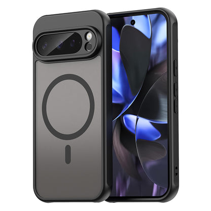 MagSafe Case for Google Pixel 9 Pro, Techsuit, HaloFrost II, Black