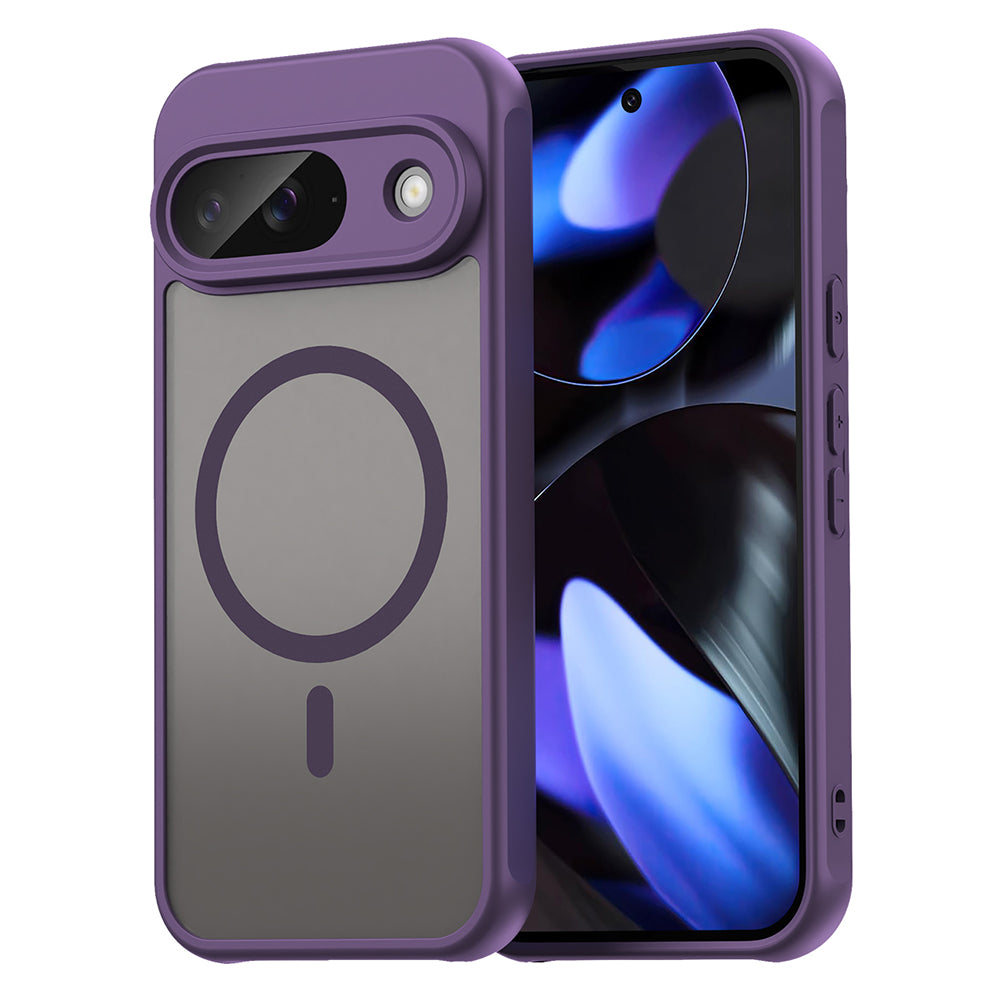 MagSafe Case for Google Pixel 9, Techsuit, HaloFrost II, Purple