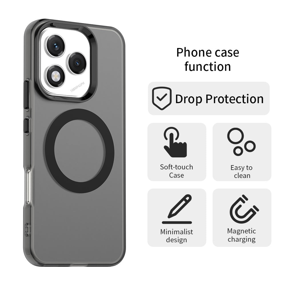 MagSafe Case for Honor 400 Lite, Techsuit, CandyCase, Black