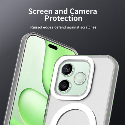 MagSafe Case for Honor 600 Lite, Techsuit, CandyCase, White