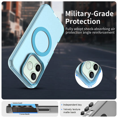MagSafe Case for Honor 600 Lite, Techsuit, CandyCase, Blue