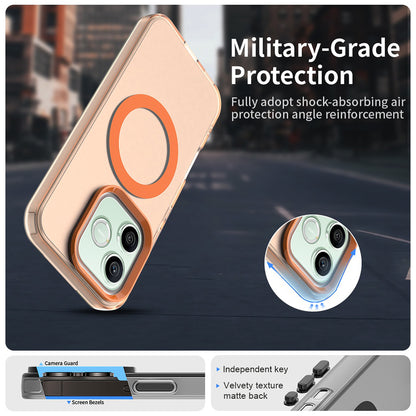 MagSafe Case for Honor 600 Lite, Techsuit, CandyCase, Orange