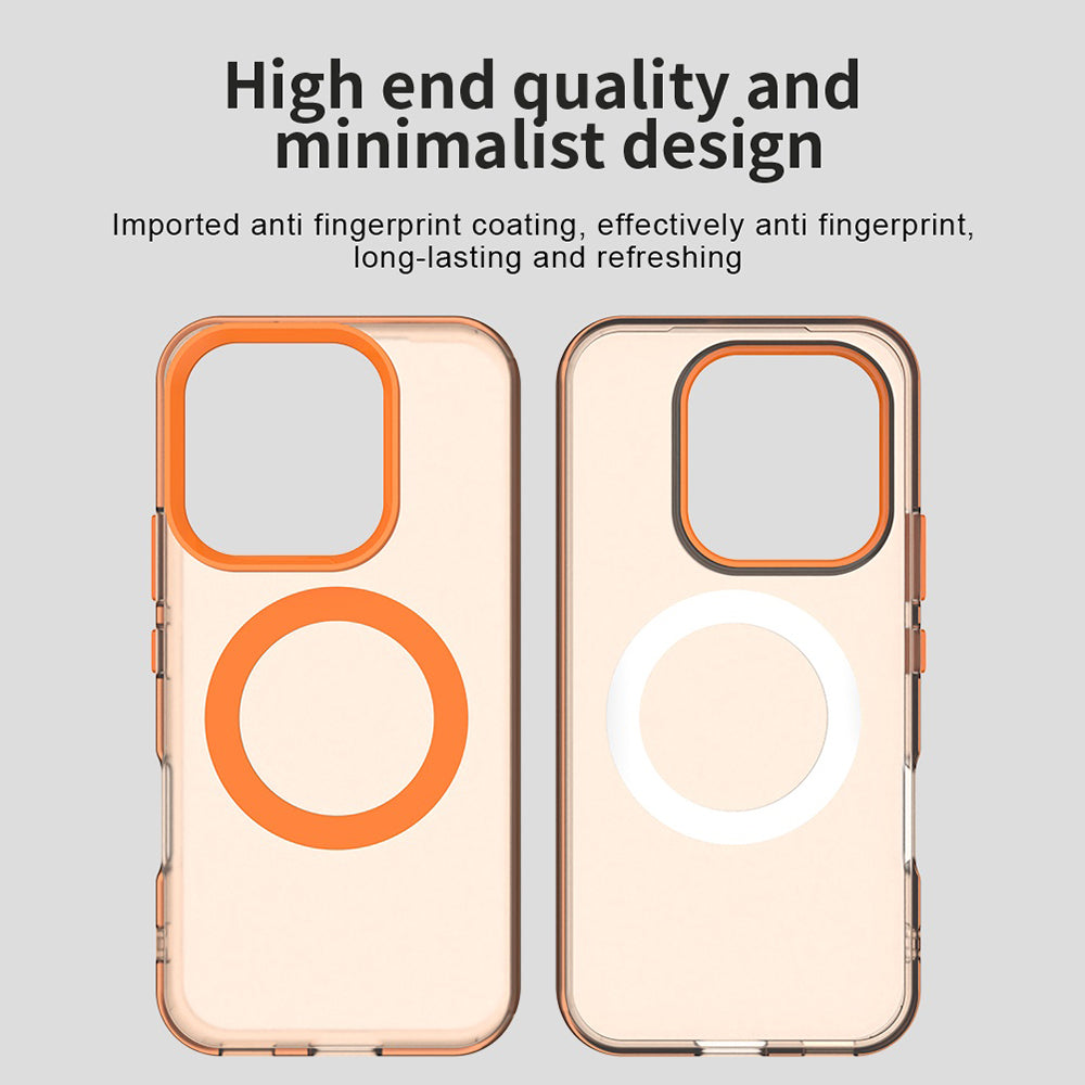MagSafe Case for Honor 600 Pro / 600, Techsuit, CandyCase, Orange