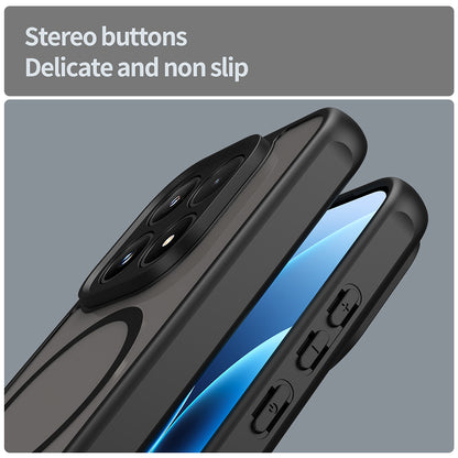 MagSafe Case for Honor 600 Pro, Techsuit, HaloFrost II, Black