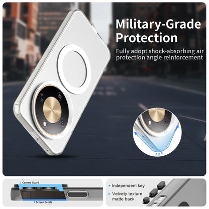 MagSafe Case for Honor Magic8 Lite, Techsuit, CandyCase, White