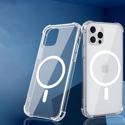MagSafe Case for Huawei Pura 80 Pro, Techsuit, Shockproof, Transparent