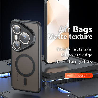 MagSafe Case for Huawei Pura 80 Ultra, Techsuit, PureFrost, Satin Black