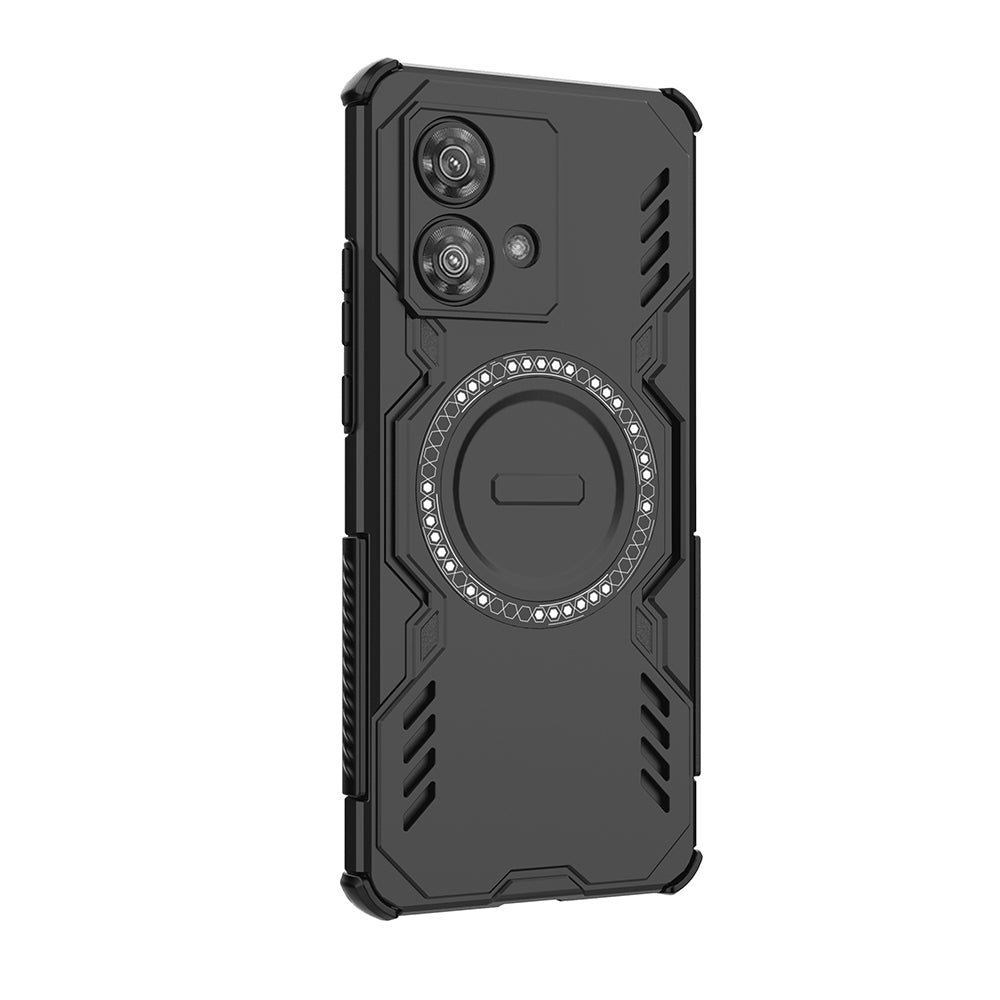 MagSafe Case for Motorola Edge 40 Neo, Techsuit, ArmorMag, Black