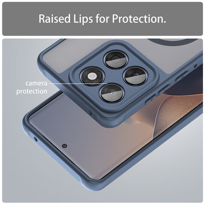 MagSafe Case for Motorola Edge 60 Fusion / Edge 60, Techsuit, HaloFrost II, Navy Blue