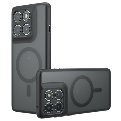 MagSafe Case for Motorola Edge 60 Pro, Techsuit, PureFrost, Black