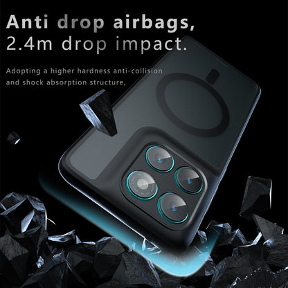 MagSafe Case for Motorola Edge 70 Max, Techsuit, PureFrost, Satin Black