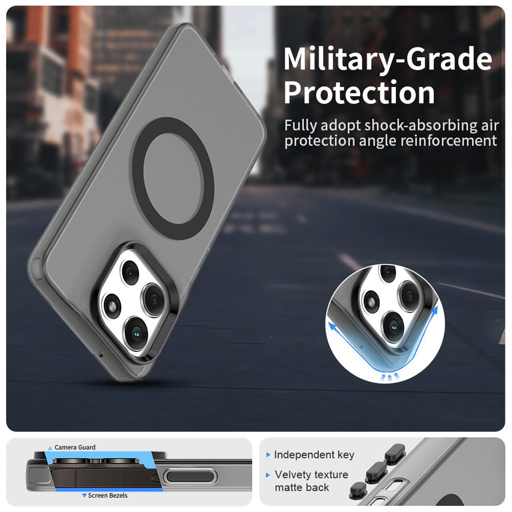 MagSafe Case for Motorola Moto G86, Techsuit, CandyCase, Black