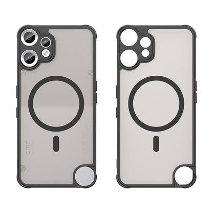 MagSafe Case for Nothing CMF Phone 2 Pro, Techsuit, HaloFrost II, Black