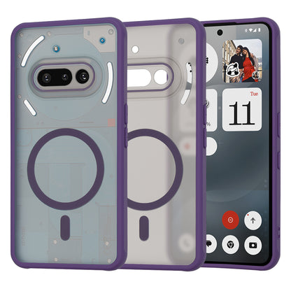MagSafe Case for Nothing Phone (3a), Techsuit, HaloFrost, Dark Purple