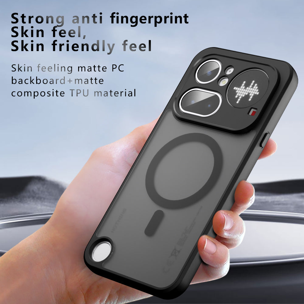 MagSafe Case for Nothing Phone (4b), Techsuit, PureFrost, Satin Black