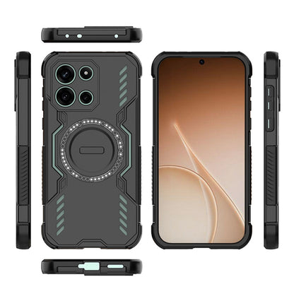 MagSafe Case for OnePlus Nord 6, Techsuit, ArmorMag, Black