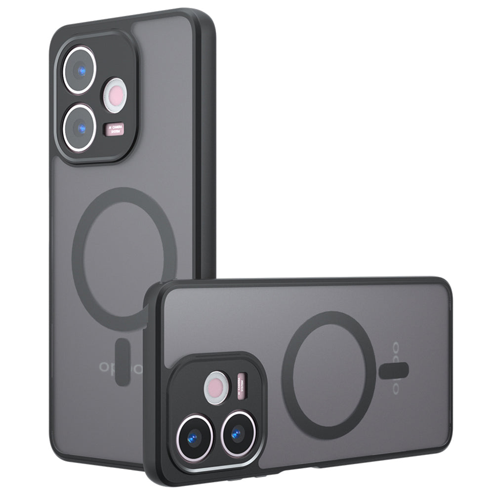 MagSafe Case for Oppo A5 Pro 4G / A5 Pro, Techsuit, PureFrost, Satin Black