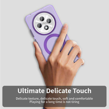 MagSafe Case for Oppo Reno12 FS 5G / Reno12 FS 4G / Reno12 F 4G / Reno12 F, Techsuit, CandyCase, Purple
