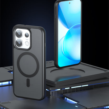MagSafe Case for Oppo Reno16, Techsuit, PureFrost, Satin Black