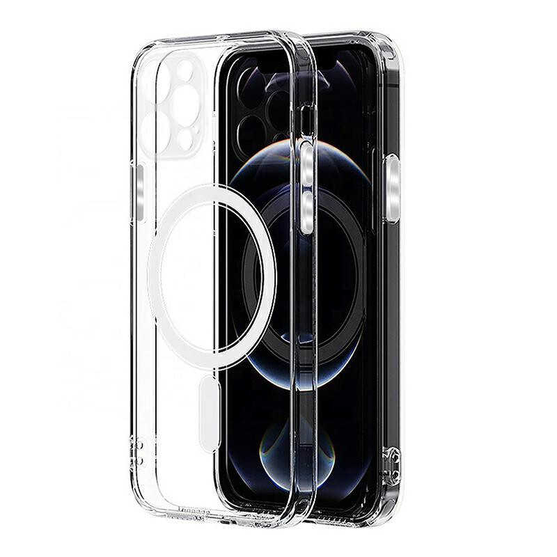 MagSafe Case for Samsung Galaxy S25 Ultra S938, OEM, 1800 Gauss, Transparent
