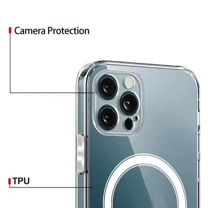 MagSafe Case for Samsung Galaxy S26 Ultra S948, OEM, 1800 Gauss, Transparent