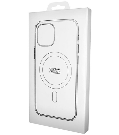 MagSafe Case for Samsung Galaxy S25 Ultra S938, OEM, 1800 Gauss, Transparent