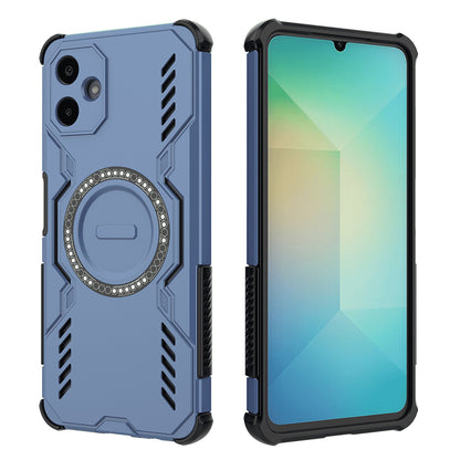 MagSafe Case for Samsung Galaxy A06 A065, Techsuit, ArmorMag, Blue