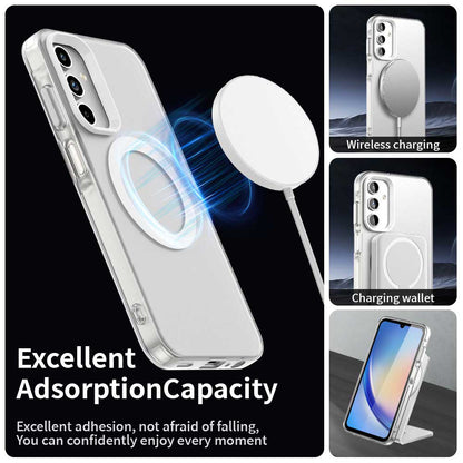 MagSafe Case for Samsung Galaxy A15 5G A156 / A15 A155, Techsuit, CandyCase, White