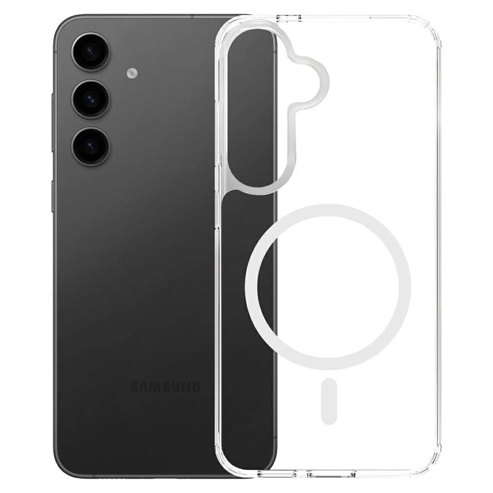 MagSafe Case for Samsung Galaxy A16 5G A166 / A16 4G A165, 3MK, Armor MagCase, Transparent